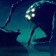 a boy climbs a clilff wall near a monster in planet of lana, a new game announed at e3 2021